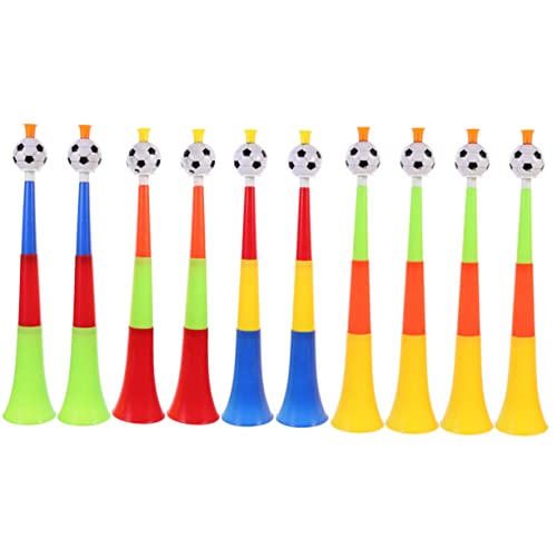 Vaguelly 10 Stück Teiliges Fußballhorn Verlängerbare Trompete für Lautes Cheer für Sportveranstaltungen und Partys für Weltmeisterschaft und Outdoor Aktivitäten Zufällige Vaguelly 10 Stück Teiliges Fußballhorn Verlängerbare Trompete für Lautes Cheer für Sportveranstaltungen und Partys für Weltmeisterschaft und Outdoor Aktivitäten Zufällige von Vaguelly