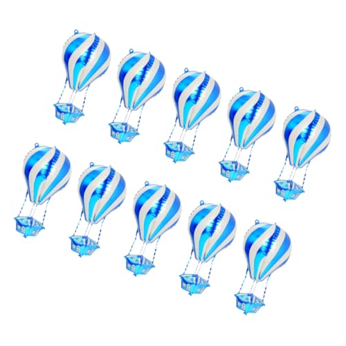 Vaguelly 10 Stück Teiliges Heißluftballon Aluminiumfolie Ballons Langlebig Farbintensiv Einfach Aufzublasen und Aufzuhängen für Shower Geburtstag Weihnachts und Halloween Partydekoration Vaguelly 10 Stück Teiliges Heißluftballon Aluminiumfolie Ballons Langlebig Farbintensiv Einfach Aufzublasen und Aufzuhängen für Shower Geburtstag Weihnachts und Halloween Partydekoration von Vaguelly
