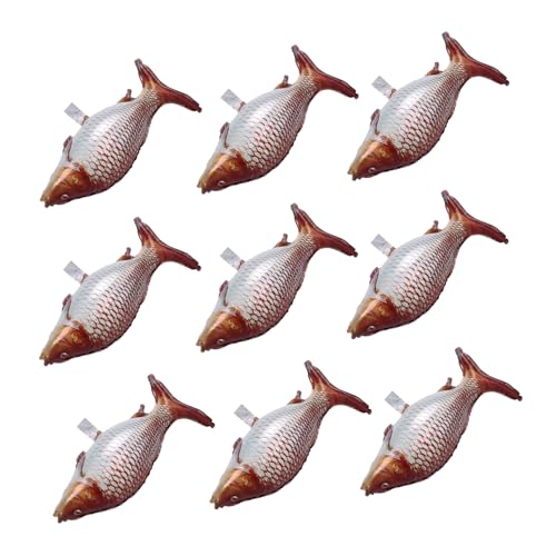Vaguelly 10 Stück Teiliges Kleine Aluminiumfolie Fische Luftballons Realistische Fischform mit Feiner Handwerkskunst Farbenfrohe Partydekoration für Angelgeburtstag und Vaguelly 10 Stück Teiliges Kleine Aluminiumfolie Fische Luftballons Realistische Fischform mit Feiner Handwerkskunst Farbenfrohe Partydekoration für Angelgeburtstag und von Vaguelly