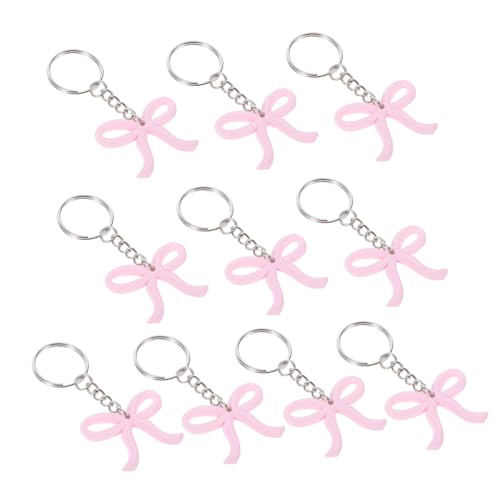 Vaguelly 10 Stück Teiliges Pinke Schleifen Schlüsselanhänger aus Robustem Dekorativ für Schlüssel Taschen Rucksäcke Stilvoll als Partydeko für Geburtstag Babyparty Junggesellinnenabschied Vaguelly 10 Stück Teiliges Pinke Schleifen Schlüsselanhänger aus Robustem Dekorativ für Schlüssel Taschen Rucksäcke Stilvoll als Partydeko für Geburtstag Babyparty Junggesellinnenabschied von Vaguelly