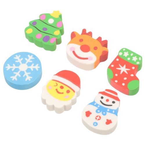 Vaguelly 10 Stück Weihnachtliches Teiliges mit Bunten Elch Radiergummis für Geschenkidee für Weihnachten Schulbedarf und Kreative Bastelprojekte Vaguelly 10 Stück Weihnachtliches Teiliges mit Bunten Elch Radiergummis für Geschenkidee für Weihnachten Schulbedarf und Kreative Bastelprojekte von Vaguelly