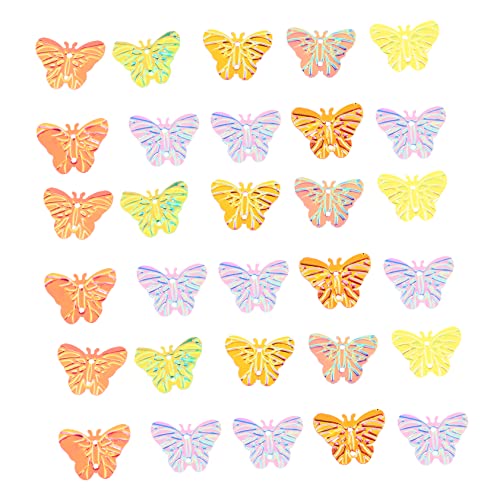 Vaguelly 100 Stück Buntes Schmetterling Konfetti DIY Party Tischdekoration Hochzeit Valentinstag als Streudeko Geschenkfüllung für Bastelarbeiten Vaguelly 100 Stück Buntes Schmetterling Konfetti DIY Party Tischdekoration Hochzeit Valentinstag als Streudeko Geschenkfüllung für Bastelarbeiten von Vaguelly