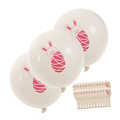 Vaguelly 100 Stück Hasen Ballon Kaninchen Geburtstagsparty Zubehör Für Babys von Vaguelly