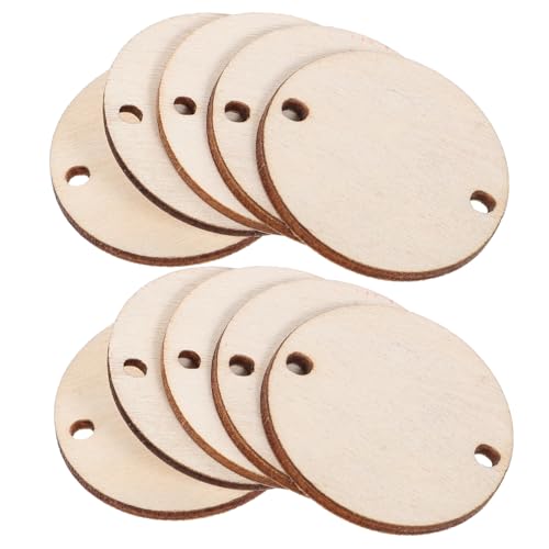 Vaguelly 100 Stück Runde Holzscheiben Unbehandelt Leere Holzstücke für Diy Bastelmaterial für Hochzeiten Malen Scrapbooking und Dekoration Vaguelly 100 Stück Runde Holzscheiben Unbehandelt Leere Holzstücke für Diy Bastelmaterial für Hochzeiten Malen Scrapbooking und Dekoration von Vaguelly
