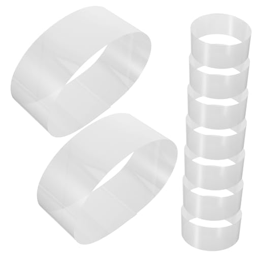 Vaguelly 100Blätter Transparenter Kuchenkragen Selbstklebender Kuchenschutz für Geburtstagskuchen Klarer Mousse für Tortenrand Dekoration Vaguelly 100Blätter Transparenter Kuchenkragen Selbstklebender Kuchenschutz für Geburtstagskuchen Klarer Mousse für Tortenrand Dekoration von Vaguelly