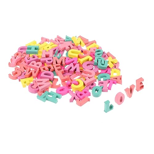 Vaguelly Retro-holzdekoration 100 Stück Bastelmaterialien Handgefertigt Bunte Holzspäne Für Schmuck von Vaguelly