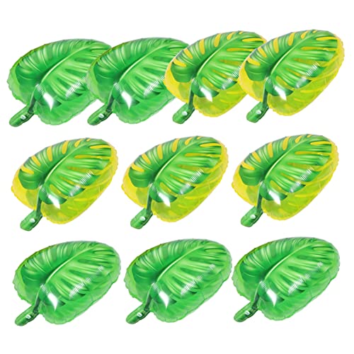 Vaguelly 10Stücke Hawaii Blattform Luftballons Und Dekorative Ballons Für Festivaldekorationen Und Feierlichkeiten Vaguelly 10Stücke Hawaii Blattform Luftballons Und Dekorative Ballons Für Festivaldekorationen Und Feierlichkeiten von Vaguelly