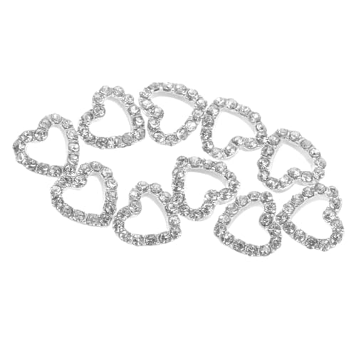 Vaguelly 10Stücke Herzform Nagelschütze Maniküre Charms für Nageldesigns für DIY und Professionelle Anwendungen Vielseitig Einsetzbar Vaguelly 10Stücke Herzform Nagelschütze Maniküre Charms für Nageldesigns für DIY und Professionelle Anwendungen Vielseitig Einsetzbar von Vaguelly