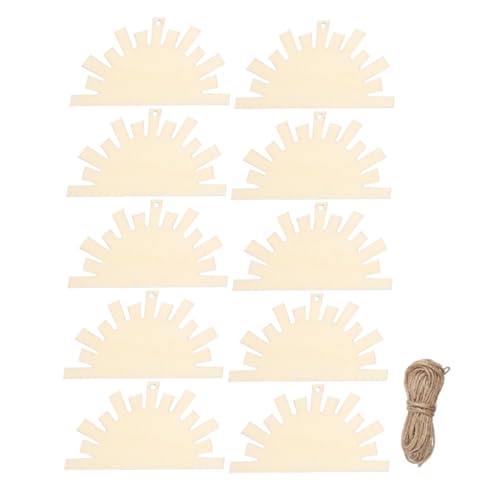 Vaguelly 10Stücke Unvollendete Holzscheiben für DIY Holzanhänger zum Basteln Partyzubehör für Hochzeiten und Dekoration Vielseitige Holzformen zum Kreativen Gestalten Vaguelly 10Stücke Unvollendete Holzscheiben für DIY Holzanhänger zum Basteln Partyzubehör für Hochzeiten und Dekoration Vielseitige Holzformen zum Kreativen Gestalten von Vaguelly