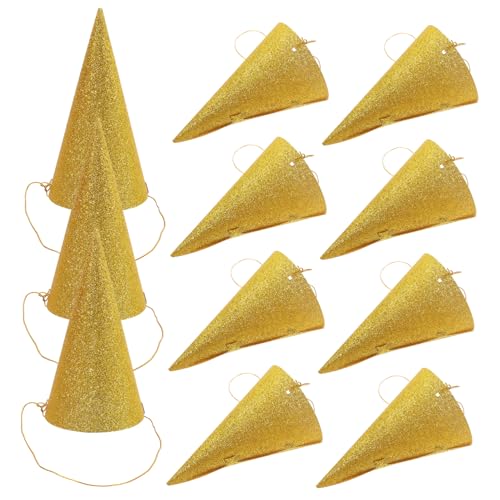 Vaguelly 12 Stück Glitzer Partyhüte für Erwachsene Dreieckige Geburtstagshüte Gold für Festlichkeiten Hochzeiten Babypartys und Zufällige Farbe Zufällige Farbe Vaguelly 12 Stück Glitzer Partyhüte für Erwachsene Dreieckige Geburtstagshüte Gold für Festlichkeiten Hochzeiten Babypartys und Zufällige Farbe Zufällige Farbe von Vaguelly