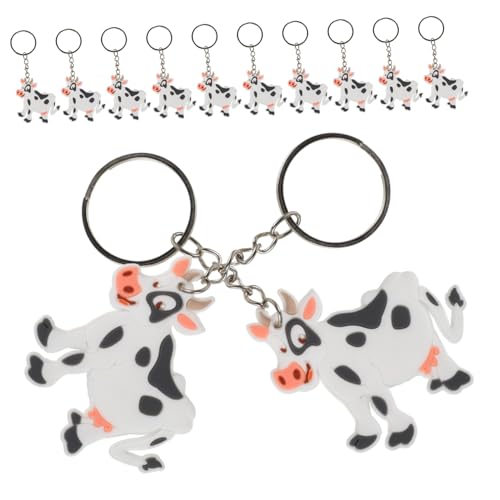 Vaguelly 12 Stück Kuh Schlüsselanhänger tierischer Plüsch-Schlüsselanhänger Schlüsselbund geburtstagsgeschenke lustiger schlüsselanhänger Kuh-Anhänger Schlüsselanhänger mit Dschungeltier Vaguelly 12 Stück Kuh Schlüsselanhänger tierischer Plüsch-Schlüsselanhänger Schlüsselbund geburtstagsgeschenke lustiger schlüsselanhänger Kuh-Anhänger Schlüsselanhänger mit Dschungeltier von Vaguelly