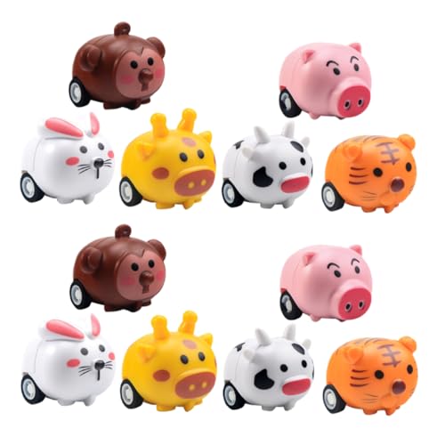 Vaguelly 12 Stück Mini Spielzeugautos Rückziehautos mit Niedlichen Tierfiguren Reibungsantrieb für Mitgebsel für Kindergartenpartys Fördert Eltern Junge Mädchen Interaktion Vaguelly 12 Stück Mini Spielzeugautos Rückziehautos mit Niedlichen Tierfiguren Reibungsantrieb für Mitgebsel für Kindergartenpartys Fördert Eltern Junge Mädchen Interaktion von Vaguelly