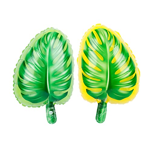 Vaguelly 12 Stück Monstera-Ballons Ballonpumpe Folienballons mit Blättern wasserballon wand polsterung hawaii party dekoration Luftballons aus Blättern Luftballons aus Aluminiumfolie Green Vaguelly 12 Stück Monstera-Ballons Ballonpumpe Folienballons mit Blättern wasserballon wand polsterung hawaii party dekoration Luftballons aus Blättern Luftballons aus Aluminiumfolie Green von Vaguelly