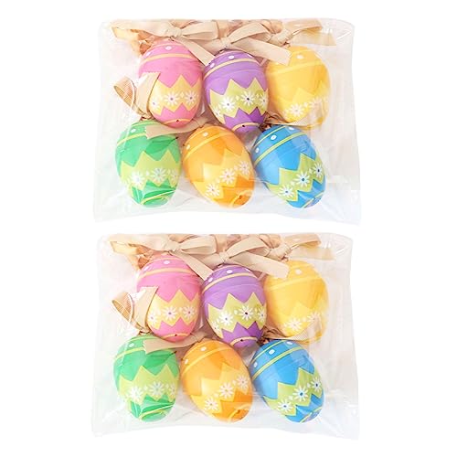 Vaguelly 12 Stück Osterei-Anhänger Jungs Dekoration Party hängend für plastik DIY osterei ostern DIY buntes ei exquisites Osterei- osterei selber machen Schleife Zufällige Farbe Vaguelly 12 Stück Osterei-Anhänger Jungs Dekoration Party hängend für plastik DIY osterei ostern DIY buntes ei exquisites Osterei- osterei selber machen Schleife Zufällige Farbe von Vaguelly