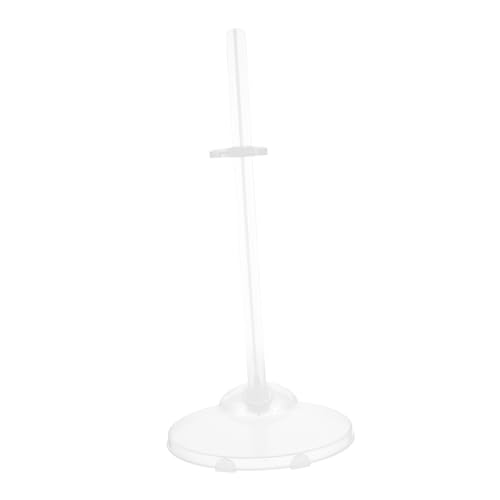 Vaguelly 12 Stück Puppenständer Puppenregal Anzeige Puppe Steht Gestell für Puppe Inhaber Kaiser unser Figurenhalter Aktionsfigur Steht Displayhalter für Actionfiguren Plastik Transparent von Vaguelly