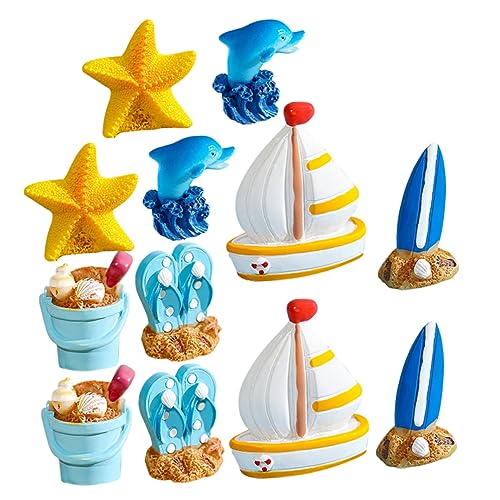Vaguelly 12 Stück Strandlaufmodell Verzierung Zum Thema Tischsegelboot Ornament Mini-hausverzierung Mediterrane Verzierung Mini-segelboot-Ornament Strand-anhänger Harz Vaguelly 12 Stück Strandlaufmodell Verzierung Zum Thema Tischsegelboot Ornament Mini-hausverzierung Mediterrane Verzierung Mini-segelboot-Ornament Strand-anhänger Harz von Vaguelly