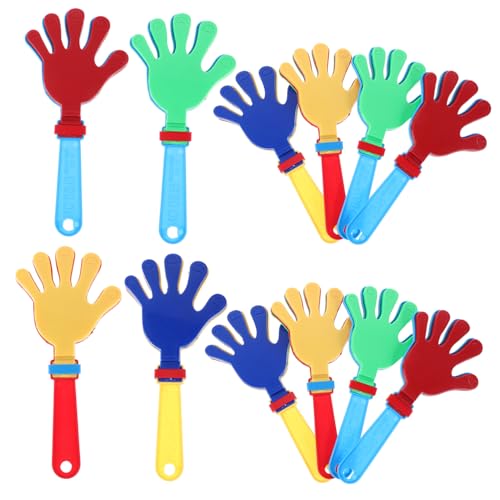 Vaguelly 12 Stück Teiliges Bunte Kunststoff Handklapper Leichte Noisemaker Party Mitgebsel für Jungen Mädchen Geeignet Zufällige Farbe Vaguelly 12 Stück Teiliges Bunte Kunststoff Handklapper Leichte Noisemaker Party Mitgebsel für Jungen Mädchen Geeignet Zufällige Farbe von Vaguelly