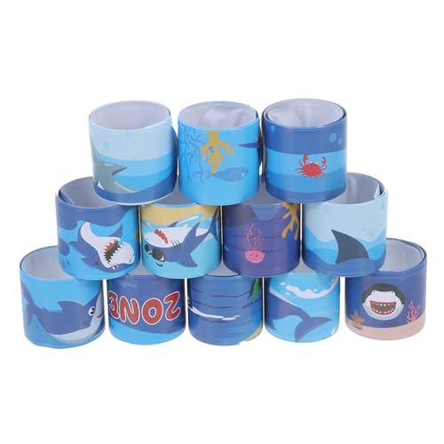 Vaguelly 12 Stück Teiliges Design Schnapparmband für Kreative Partygeschenke Langlebig und Leicht Mitgebsel für Geburtstagsfeiern und Feste von Vaguelly