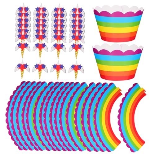 Vaguelly 120pcs Kuchen Toer Papier Picks Felge Dekorationen Cupcake Dekorationen Für Party Supplies Vaguelly 120pcs Kuchen Toer Papier Picks Felge Dekorationen Cupcake Dekorationen Für Party Supplies von Vaguelly