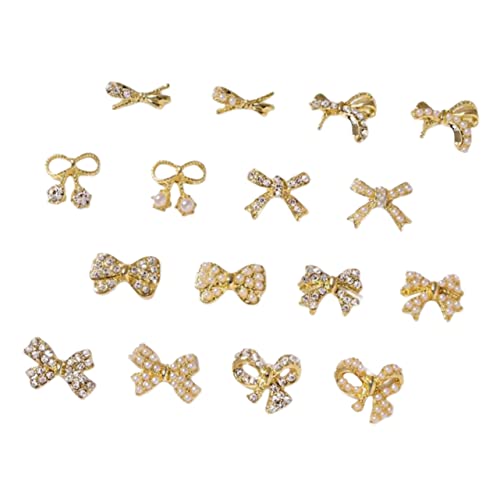 Vaguelly 16 Stück Bohrer für Nagelsticker Streifen Schleifen für Mädchen UV Trendy klein Bogen nail decoration nageldesign DIY-Maniküre-Ornament fingernagel DIY bowknot Legierung Vaguelly 16 Stück Bohrer für Nagelsticker Streifen Schleifen für Mädchen UV Trendy klein Bogen nail decoration nageldesign DIY-Maniküre-Ornament fingernagel DIY bowknot Legierung von Vaguelly