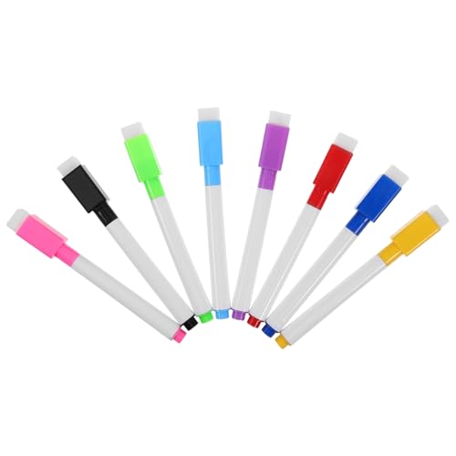 Vaguelly Trocken Abwischbare Marker 16 Stück Löschstifte Mit Radiergummikappe Whiteboard-kreidestifte Für Und Schule Büro Zuhause Kurze Marker Löschmarker Vaguelly Trocken Abwischbare Marker 16 Stück Löschstifte Mit Radiergummikappe Whiteboard-kreidestifte Für Und Schule Büro Zuhause Kurze Marker Löschmarker von Vaguelly