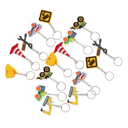 Vaguelly 16 Stück Teiliges Mini-baumaschinen Pvc-baustellenfahrzeuge Anhänger Bagger Bulldozer Zementmischer Rucksackanhänger Partygeschenke für Kindergeburtstag und Schulpreise Vaguelly 16 Stück Teiliges Mini-baumaschinen Pvc-baustellenfahrzeuge Anhänger Bagger Bulldozer Zementmischer Rucksackanhänger Partygeschenke für Kindergeburtstag und Schulpreise von Vaguelly