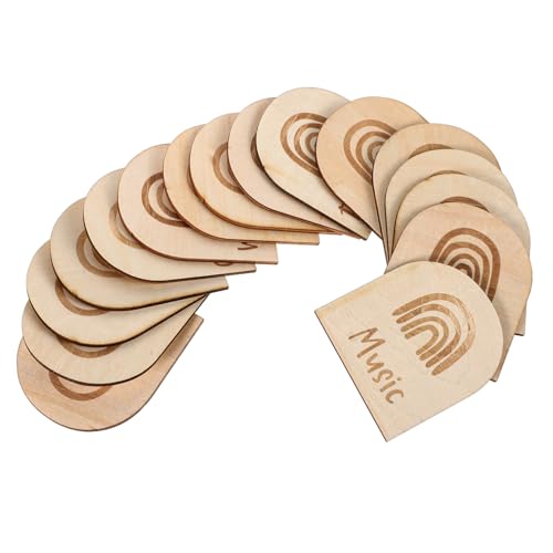 Vaguelly 16 Stücke Holz Spielzeug Lagerung Box Etiketten Holz Ornament Spielzeug Organizer Etiketten Trenn Marker Für Spielzimmer Schlafzimmer von Vaguelly