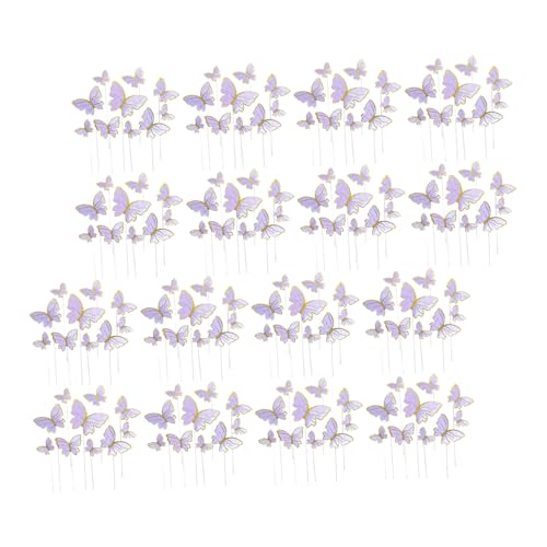 Vaguelly 160 Stück Teiliges Schmetterling Tortendeko Vielseitige Geburtstags Hochzeitstorten Topper Passend für Kuchen Einfach zu Befestigen für Shower und Partydeko Vaguelly 160 Stück Teiliges Schmetterling Tortendeko Vielseitige Geburtstags Hochzeitstorten Topper Passend für Kuchen Einfach zu Befestigen für Shower und Partydeko von Vaguelly