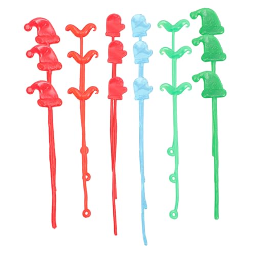 Vaguelly 18 Stück Teiliges Weihnachts-Stretch Weichem TPR Elastisch und Haftend Vielseitig Dehnbar für Erwachsene Xmas Party Mitgebsel und Stressabbau Vaguelly 18 Stück Teiliges Weihnachts-Stretch Weichem TPR Elastisch und Haftend Vielseitig Dehnbar für Erwachsene Xmas Party Mitgebsel und Stressabbau von Vaguelly