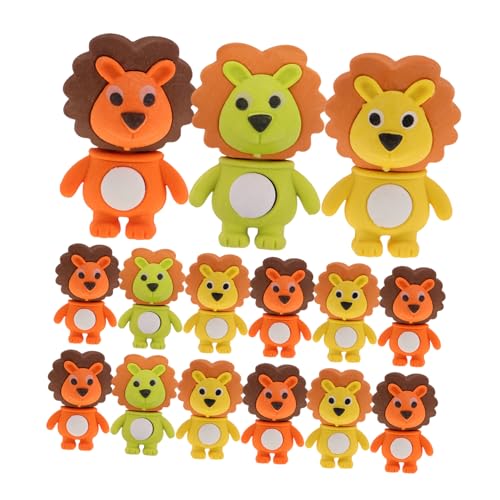 Vaguelly 18Stücke Kawaii Radiergummis Tierformen für Langlebige Tpr Radierer Schulbedarf und Party Mitgebsel Süßes Design für Kreative Bastelprojekte Vaguelly 18Stücke Kawaii Radiergummis Tierformen für Langlebige Tpr Radierer Schulbedarf und Party Mitgebsel Süßes Design für Kreative Bastelprojekte von Vaguelly