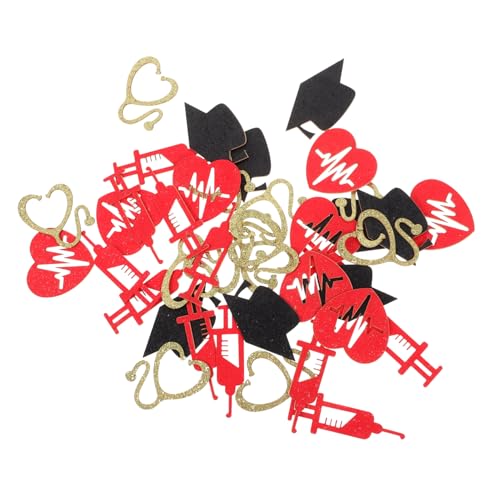 Vaguelly 1Packung Abschlusskonfetti Für Krankenschwestern Tischdekoration Zur Feier Des Nurse Graduation Mit Glitzerkonfetti Und Partyzubehör Für Absolventen Vaguelly 1Packung Abschlusskonfetti Für Krankenschwestern Tischdekoration Zur Feier Des Nurse Graduation Mit Glitzerkonfetti Und Partyzubehör Für Absolventen von Vaguelly