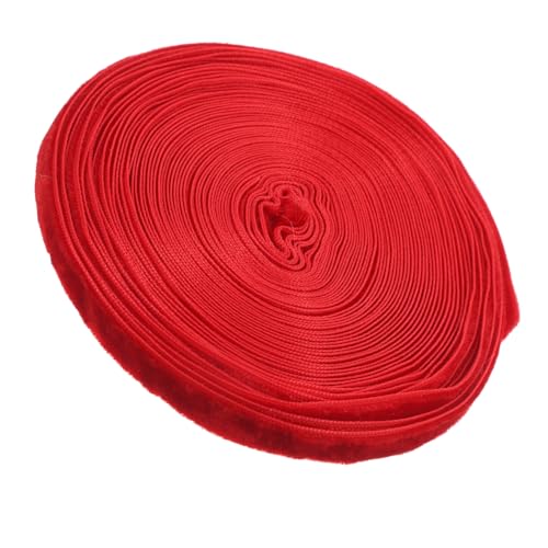 Vaguelly 1Rolle Einseitiges Geschenkband Aus Flauschige Verpackungsband Für DIY Dekoration Geschenkverpackung Eleganter Schleifen Und Bastelbedarf von Vaguelly