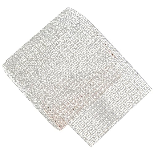Vaguelly 1Rolle Multifunktions Strassverkleidung Glänzendes Strassband für Hochzeitsdeko Reihen für Geburtstagsfeiern und Festliche Anlässe Vaguelly 1Rolle Multifunktions Strassverkleidung Glänzendes Strassband für Hochzeitsdeko Reihen für Geburtstagsfeiern und Festliche Anlässe von Vaguelly