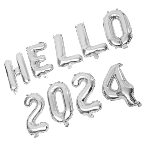 Vaguelly 1Satz Luftballons Silbergraue Aluminiumfolie Für Neujahrspartys Dekoration Für Starke Festivalatmosphäre Vielseitig Einsetzbar Für Wände Türen Vaguelly 1Satz Luftballons Silbergraue Aluminiumfolie Für Neujahrspartys Dekoration Für Starke Festivalatmosphäre Vielseitig Einsetzbar Für Wände Türen von Vaguelly