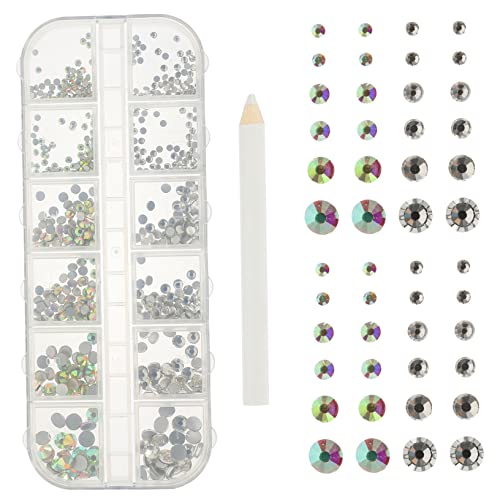 Vaguelly 1Satz Teiliges Flache Strasssteine Für Nageldesign Dekorative Glitzersteine Für DIY Nail Art Kosmetik Und Handwerk Picking Pen Für Gestaltung Vaguelly 1Satz Teiliges Flache Strasssteine Für Nageldesign Dekorative Glitzersteine Für DIY Nail Art Kosmetik Und Handwerk Picking Pen Für Gestaltung von Vaguelly