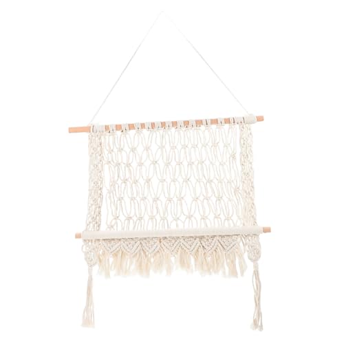 Vaguelly 1Satz Wandteppich Speicherregal mit Dekorativem Hängendem Rack für Magazine Platzsparend Montieren für Freunde und Vielseitig Vaguelly 1Satz Wandteppich Speicherregal mit Dekorativem Hängendem Rack für Magazine Platzsparend Montieren für Freunde und Vielseitig von Vaguelly