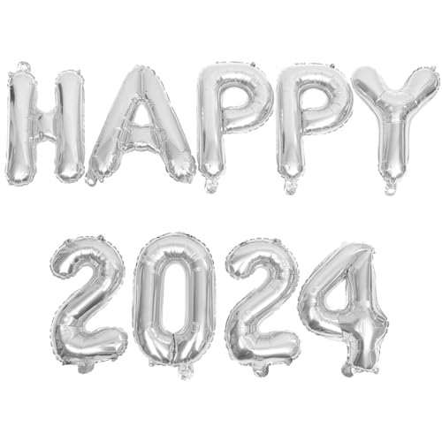 Vaguelly 1Satz Zahlenballon Aluminium Folienballons Für Neujahrspartys Robuste Dekoration Für Fröhliche Feiern Und Foto Requisiten von Vaguelly