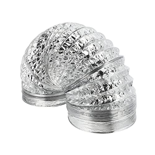 Vaguelly 1Stück Flexibler Aluminiumfolien Luftkanal Langlebiger Entlüftungsschlauch Für Dunstabzugshaube Einfach Zu Installieren Biegbar Und Dehnbar Für Klimaanlagen Vaguelly 1Stück Flexibler Aluminiumfolien Luftkanal Langlebiger Entlüftungsschlauch Für Dunstabzugshaube Einfach Zu Installieren Biegbar Und Dehnbar Für Klimaanlagen von Vaguelly