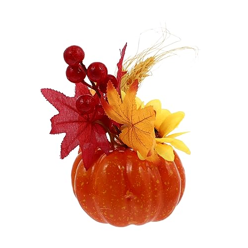 Vaguelly 1Stück Kürbis Dekoration Für Halloween Tischornament Aus Hochwertigem Material Für Party Kreative Und Lebensechte Für Innen Vaguelly 1Stück Kürbis Dekoration Für Halloween Tischornament Aus Hochwertigem Material Für Party Kreative Und Lebensechte Für Innen von Vaguelly