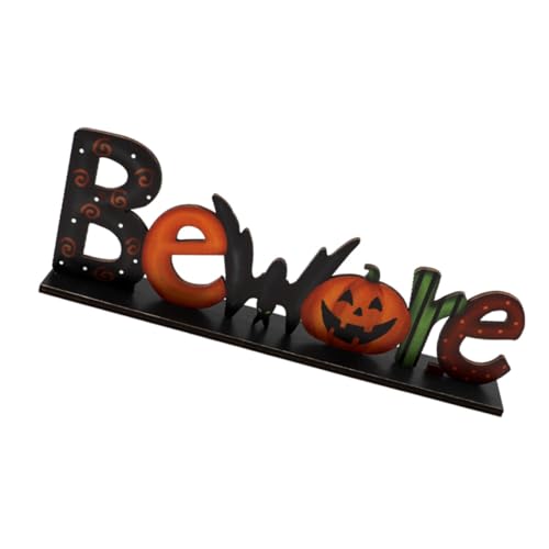 Vaguelly 1stück Halloween Dekorationsstück Lifelike Holzschnitt Für Partys Kreative Einzigartige Halloween-Dekoration Für Wohnräume Und Garten von Vaguelly