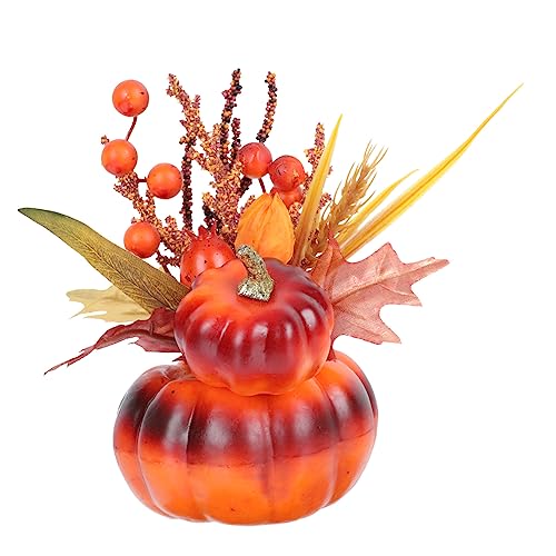 Vaguelly 1stück Künstlicher Kürbis Deko Für Esstisch Herbst Dekoration Pumpkin Ornament Für Thanksgiving Party Und Hotelgestaltung Vaguelly 1stück Künstlicher Kürbis Deko Für Esstisch Herbst Dekoration Pumpkin Ornament Für Thanksgiving Party Und Hotelgestaltung von Vaguelly