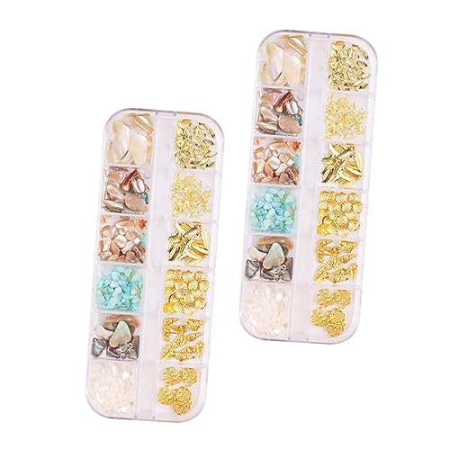 Vaguelly 2 Boxen Nageldekorationen Zehennägel Nagel-kit Kunst Zubehör Funkeln Entwürfe Nägel Drücken Nagelaufkleber Harry Uv Maniküre-charme Maniküre- Nail-art- Legierung Vaguelly 2 Boxen Nageldekorationen Zehennägel Nagel-kit Kunst Zubehör Funkeln Entwürfe Nägel Drücken Nagelaufkleber Harry Uv Maniküre-charme Maniküre- Nail-art- Legierung von Vaguelly