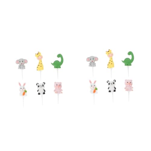 Vaguelly 2 Sätze 2 Sets Kuchendekorationsornamente Obstkuchen Häschen Tierkuchen Zahnstocher Für Heimdekoration Kuchendekoration Requisite Skulptur 6 Stück * 2 Vaguelly 2 Sätze 2 Sets Kuchendekorationsornamente Obstkuchen Häschen Tierkuchen Zahnstocher Für Heimdekoration Kuchendekoration Requisite Skulptur 6 Stück * 2 von Vaguelly