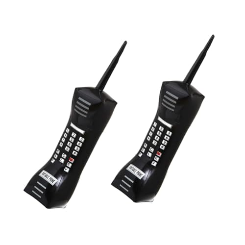 Vaguelly Realistisches Aufblasbares Telefon Im 80er-jahre-stil Riesige Aufblasbare Requisite für Jungen und Mädchen Handy-spielzeug Party-zubehör Bühnen-performance-requisiten von Vaguelly