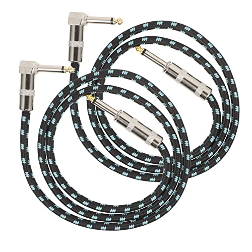 Vaguelly 2 Stück Gitarrenkabel Audio- Kabel Für Elektrische Gitarre Instrument Männlich Lautsprecher Mikrofonkabel Gitarrenverstärkerkabel Patchkabel Gitarre Stereokabel Audiokabel Nylon Vaguelly 2 Stück Gitarrenkabel Audio- Kabel Für Elektrische Gitarre Instrument Männlich Lautsprecher Mikrofonkabel Gitarrenverstärkerkabel Patchkabel Gitarre Stereokabel Audiokabel Nylon von Vaguelly