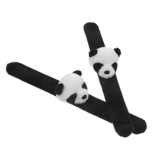 Vaguelly 2 Stück Panda Papa Kreis armbänder für für kinderknallzeug kinderparty mitgebsel süßer Bär Panda- armband Plüsch Vaguelly 2 Stück Panda Papa Kreis armbänder für für kinderknallzeug kinderparty mitgebsel süßer Bär Panda- armband Plüsch von Vaguelly