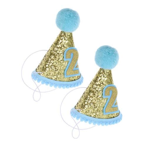 Vaguelly 2 Stück Prinzessinnenkrone Tiara für Geburtstag Verstellbarer Partyhut für Jungen und Mädchen Fotorequisiten für Unvergessliche Feiern Vaguelly 2 Stück Prinzessinnenkrone Tiara für Geburtstag Verstellbarer Partyhut für Jungen und Mädchen Fotorequisiten für Unvergessliche Feiern von Vaguelly