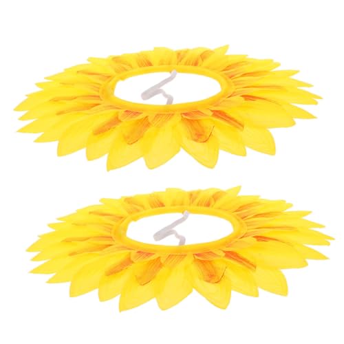 Vaguelly 2 Stück Sonnenblumen Kopfbedeckungen Geburtstags Sonnenblumen Haarband Willkommen Zum 30 Elastischer Sonnenblumenhut Sonnenblumenkrone Mädchen Party Requisite Kostüm Vaguelly 2 Stück Sonnenblumen Kopfbedeckungen Geburtstags Sonnenblumen Haarband Willkommen Zum 30 Elastischer Sonnenblumenhut Sonnenblumenkrone Mädchen Party Requisite Kostüm von Vaguelly