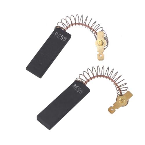 Vaguelly 2 Stück Teiliges Kohlebürsten für Waschmaschinenmotor Langlebige Elektromotor Ersatzbürsten mit Anschlusskabel Kompatibel für Trommel und Rollenwaschmaschinen Einfache Montage Vaguelly 2 Stück Teiliges Kohlebürsten für Waschmaschinenmotor Langlebige Elektromotor Ersatzbürsten mit Anschlusskabel Kompatibel für Trommel und Rollenwaschmaschinen Einfache Montage von Vaguelly