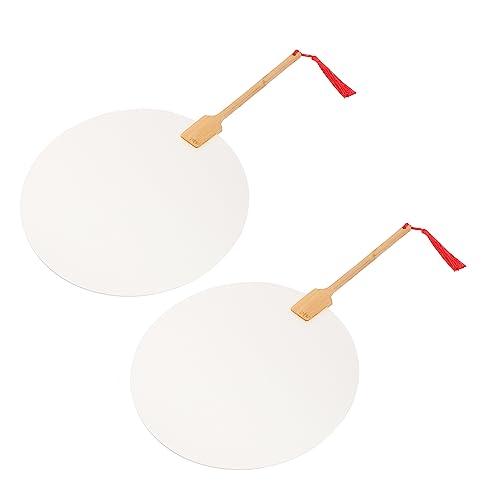 Vaguelly 2 Stück leere Fans handgefertigte Malfächer leerer Handfächer leere Fächer zum Basteln leerer Malfächer Graffiti runden Malerei-Fan leerer DIY-Fan hölzern Zufällige Farbe Vaguelly 2 Stück leere Fans handgefertigte Malfächer leerer Handfächer leere Fächer zum Basteln leerer Malfächer Graffiti runden Malerei-Fan leerer DIY-Fan hölzern Zufällige Farbe von Vaguelly